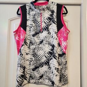 TAIL women's sleeveless golf shirt size XL. ITEM 0124252GS